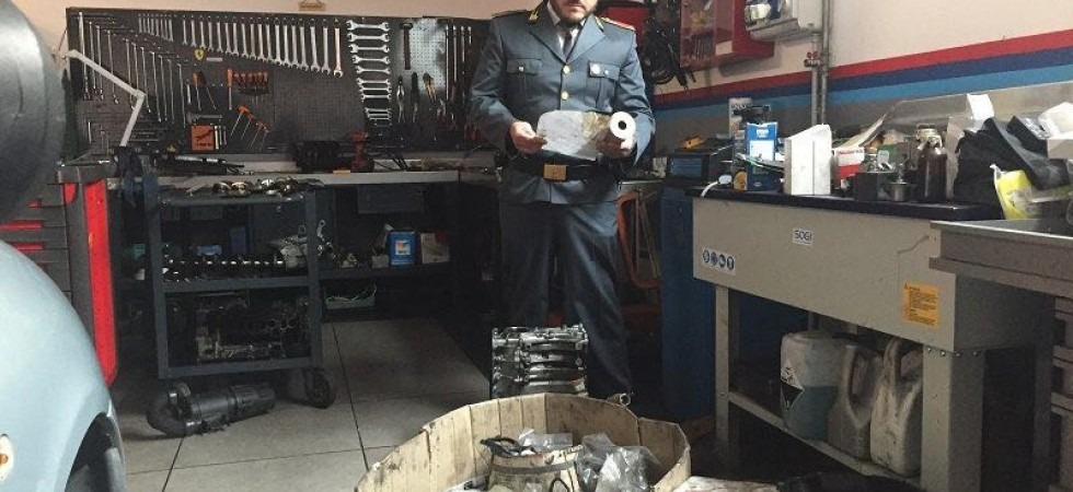 Svolgeva l'attività di gommista senza autorizzazione, multa e sequestro di tutti i macchinari ad un concessionario di Cles